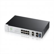 ZYXEL NSW100-10, 8 x port GbE Nebula Cloud Managed Switch with 2 x GbE Uplink , 